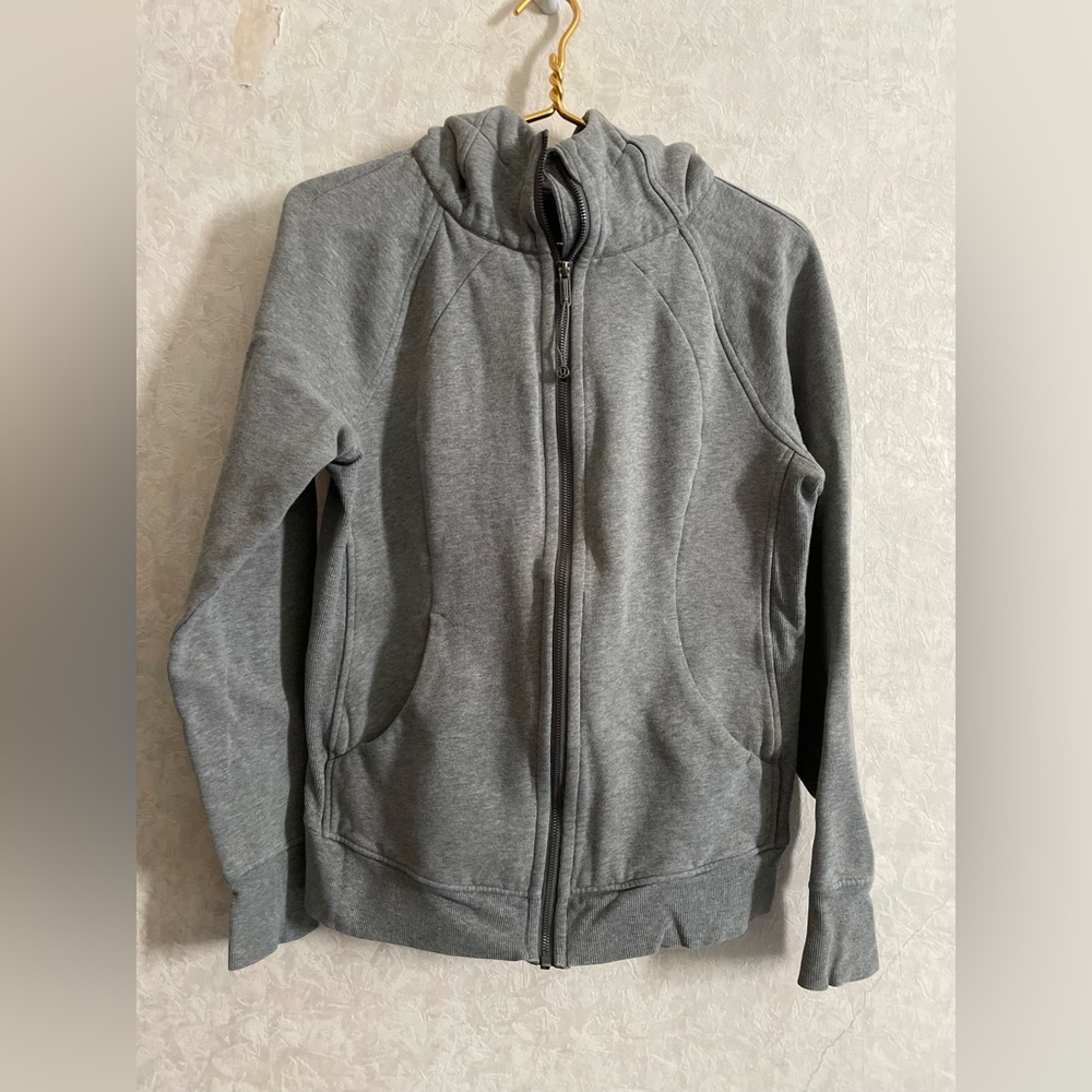 Lululemon women's size 10 gray jacket - Picture 2 of 6